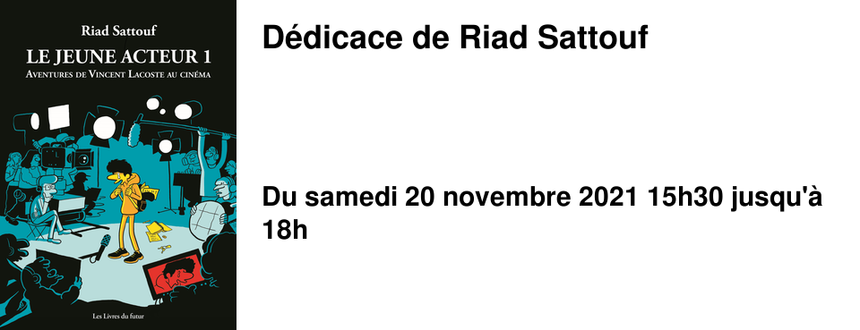 D�dicace de Riad Sattouf