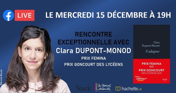 Live avec Clara Dupont-Monod