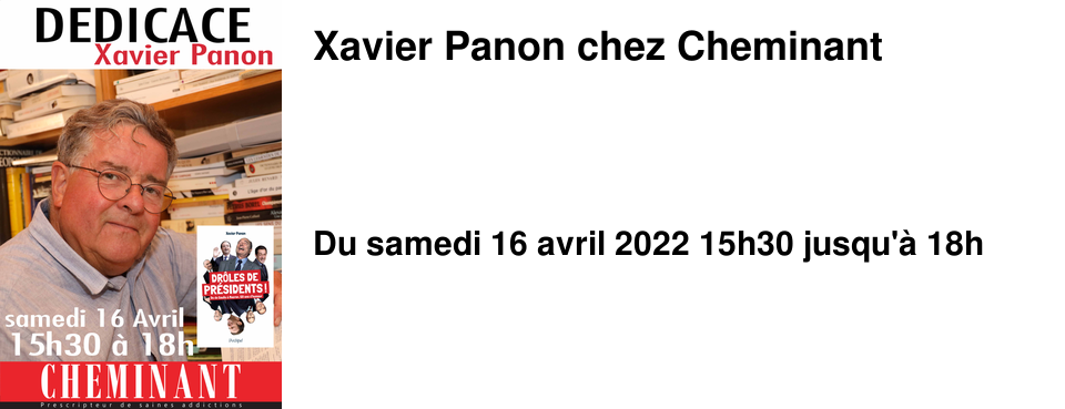 Xavier Panon chez Cheminant