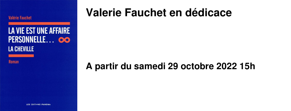 Valerie Fauchet en d�dicace