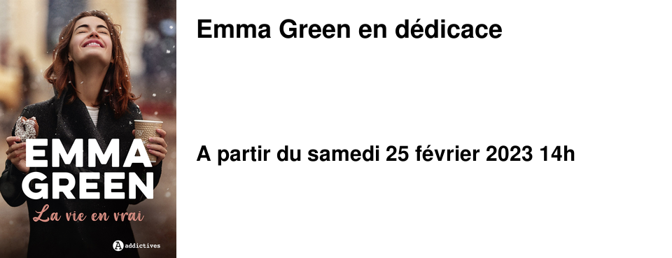Emma Green en d�dicace