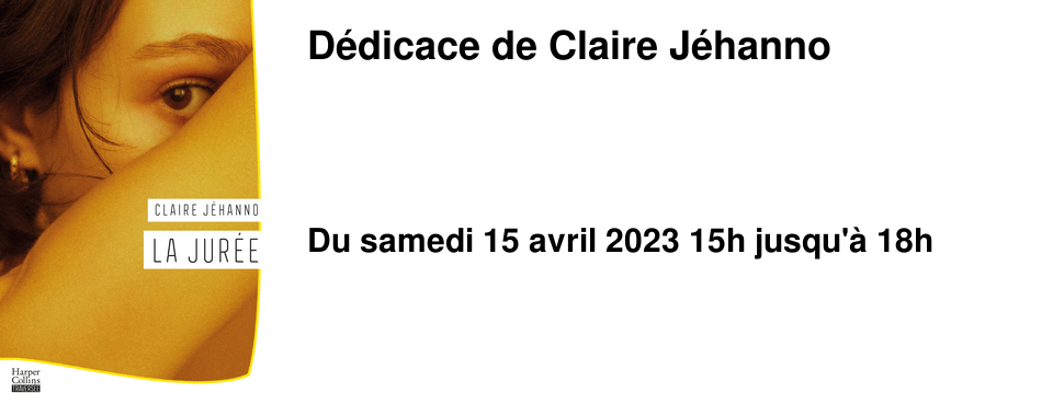 D�dicace de Claire J�hanno