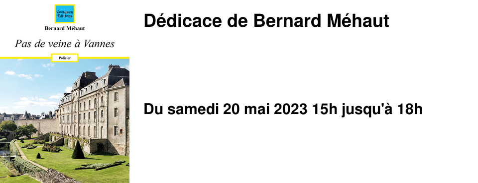 D�dicace de Bernard M�haut