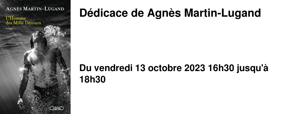 D�dicace de Agn�s Martin-Lugand