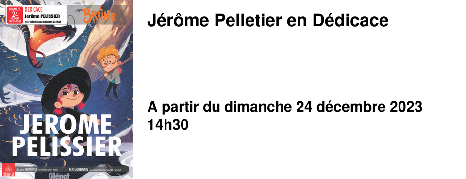 J�r�me Pelletier en D�dicace