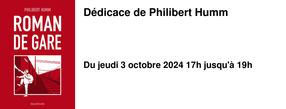 D�dicace de Philibert Humm