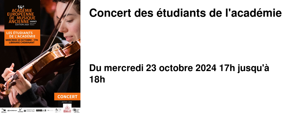 Concert des �tudiants de l'acad�mie
