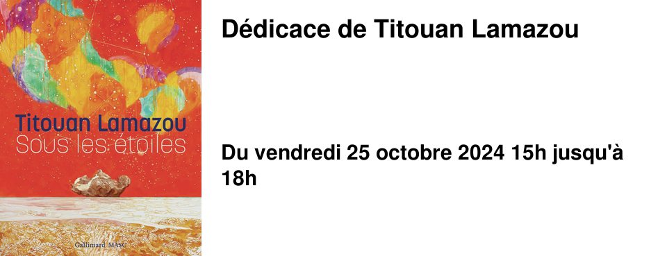 D�dicace de Titouan Lamazou