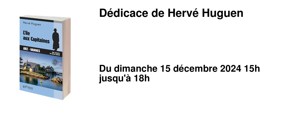 D�dicace de Herv� Huguen