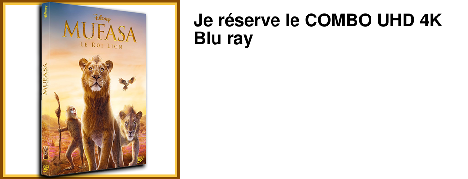 Je r�serve le COMBO UHD 4K Blu ray