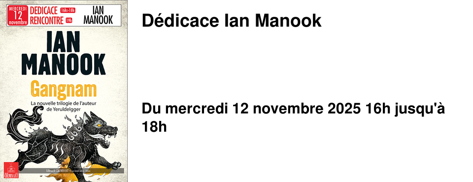 D�dicace+Ian+Manook